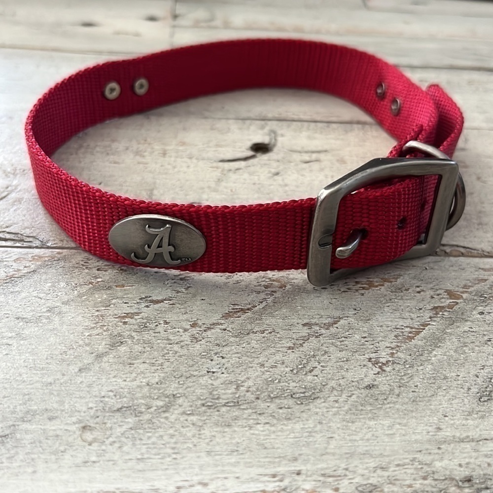 Alabama Crimson Tide, Roll Tide Dog Collar - Picture 7 of 10